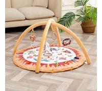 Tapis D'éveil Bébé Montessori 0-12 Mois Avec Arches | Tapis Évolutif Enfant Fille Et Garçon | Tapis De Jeu Épais Et Confortable | Arche D'éveil Sensoriel | Tapis D'éveil Bébé | Tapis De Jeux Éducatif