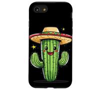 Superbe Chapeau Mexicain Cactus Dons pour s'amuser Coque pour iPhone SE (2020) / 7/8