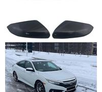 Superbe coque de rétroviseur Civic 2016, 10e génération, motif en fibre de carbone, impression par transfert