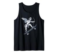 Superbe Costume d'ange Cupidon avec nœud et Skateboard Débardeur