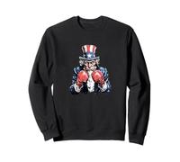 Superbe Costume de Boxe Oncle aux Couleurs américaines avec Sam Sweatshirt