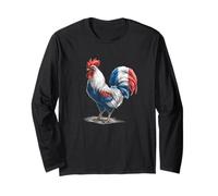Superbe Costume de Coq aux Couleurs de France Manche Longue