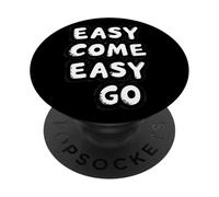 Superbe Costume de déclaration Easy Come Easy Go PopSockets PopGrip Adhésif