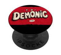 Superbe Costume de démon pour Les Amateurs de Discours démoniaques PopSockets PopGrip Adhésif