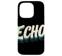 Superbe Costume de Discours d'écho pour Adultes et Enfants Coque pour iPhone 14 Pro