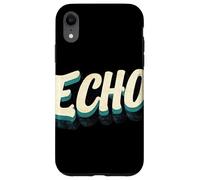 Superbe Costume de Discours d'écho pour Adultes et Enfants Coque pour iPhone XR