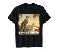 Superbe Costume de Grand Oiseau aux Couleurs de Francfort-sur-Le-Main T-Shirt