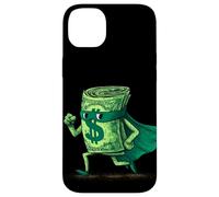 Superbe Costume de héros d'argent pour Les Amateurs de Capitaine Cash Coque pour iPhone 14 Plus
