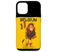 Superbe Costume de Lion Belge pour garçons et Filles Coque pour iPhone 12/12 Pro