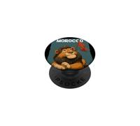Superbe Costume de Lion du Maroc avec Drapeau PopSockets PopGrip Adhésif