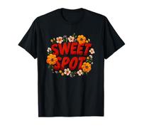 Superbe Costume de Point de Douceur avec Fleur T-Shirt