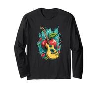 Superbe Costume de Pomme pour Les Amateurs de Guitares à Bascule Manche Longue