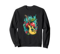 Superbe Costume de Pomme pour Les Amateurs de Guitares à Bascule Sweatshirt