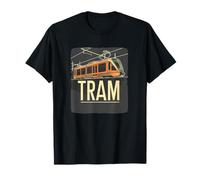 Superbe costume de tram pour les amateurs de ville et de bus T-Shirt