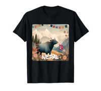 Superbe Costume de Vache du Népal pour Les Amateurs de taureaux T-Shirt