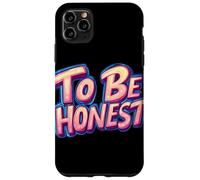 Superbe Costume d'emblème pour être honnête Amoureux Coque pour iPhone 11 Pro Max