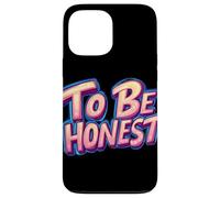 Superbe Costume d'emblème pour être honnête Amoureux Coque pour iPhone 13 Pro Max