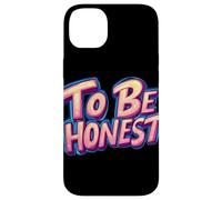 Superbe Costume d'emblème pour être honnête Amoureux Coque pour iPhone 14 Plus
