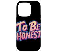 Superbe Costume d'emblème pour être honnête Amoureux Coque pour iPhone 14 Pro