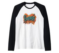 Superbe costume d'ennemi pour garçons et filles Manche Raglan