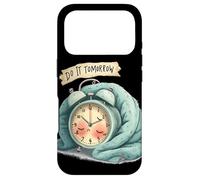 Superbe déguisement de réveil avec Discours Do It Tomorrow Coque pour iPhone 17 Pro