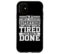 Superbe Design Amusant de vêtements de superviseur de Recherche Clinique Coque pour iPhone 11