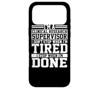 Superbe Design Amusant de vêtements de superviseur de Recherche Clinique Coque pour iPhone 17 Pro Max