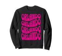 Superbe Design rétro années 60 et 70 Orlando Florida Sweatshirt