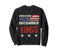 Superbe Drapeau américain Vintage Depuis 1965 décembre 1965 Sweatshirt