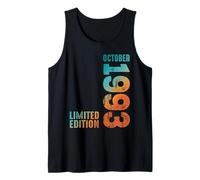 Superbe édition limitée Octobre 1993 rétro 1993 Vintage 1993 Débardeur