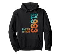 Superbe édition limitée Octobre 1993 rétro 1993 Vintage 1993 Sweat à Capuche