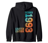 Superbe édition limitée Octobre 1993 rétro 1993 Vintage 1993 Sweat à Capuche