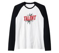 Superbe emblème Talent pour Un Look Cool Manche Raglan