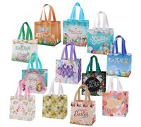 Superbe Ensemble de Sacs Cadeaux de Pâques - Sac de Pâques pour Jeunes - Idéal pour le Colis Surprise - Sac pour Pâques et Autres Cadeaux - Les Plus Mignons Sacs de Pâques pour Jeunes