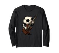 Superbe football avec guitare pour un look cool à bascule Manche Longue