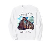 Superbe Graphique de l'emblématique Acropole et Parthénon Kids Sweatshirt