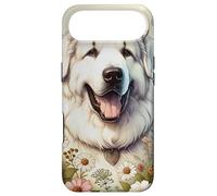 Superbe Illustration de Fleurs Sauvages d'été pour Chien des Pyrénées Coque pour iPhone Air