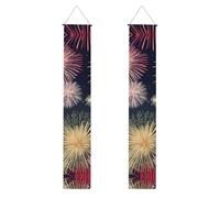 Superbe impression feu d'artifice pratique pour le rangement et l'entretien de bannière, conception de toile de fond, fournitures de célébration