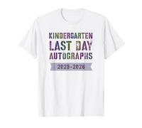 Superbe Inscription « My Autographs » pour l'école Maternelle dernier Jour 2026 T-Shirt