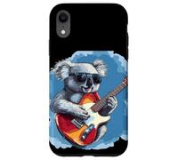 Superbe koala avec guitare pour une note ludique Coque pour iPhone XR