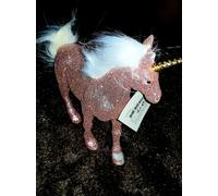 Superbe Licorne Dorée De Décoration