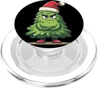 Superbe Look d'arbre de Noël avec Chapeau de Noël pour Père Noël PopSockets PopGrip pour MagSafe