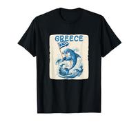 Superbe Look Dauphin Grec avec Drapeau pour garçons et Filles T-Shirt