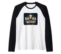 Superbe Look d'usine Bad Idea pour garçons et Filles Manche Raglan