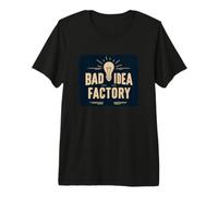 Superbe Look d'usine Bad Idea pour garçons et Filles T-Shirt Haut de Gamme
