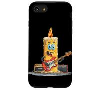 Superbe Look Guitare avec Bougie pour brûler des Bougies Coque pour iPhone SE (2020) / 7/8
