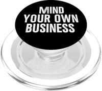 Superbe Look Professionnel avec Mind Your own Business PopSockets PopGrip pour MagSafe