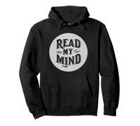 Superbe Look Read My Mind Stamp Sweat à Capuche