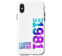 Superbe mai 1981 Depuis 1981 Vintage 1981 rétro 1981 Coque pour iPhone X/XS