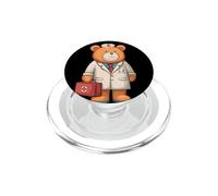 Superbe Ours en Peluche au Look d'urgence PopSockets PopGrip pour MagSafe